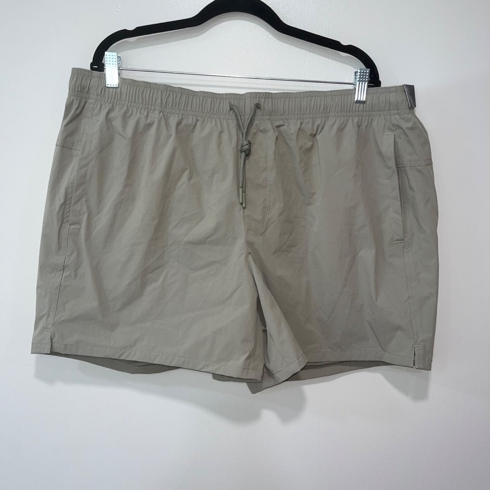 VRST Mens Shorts Size XXL Tan Relaxed Fit
